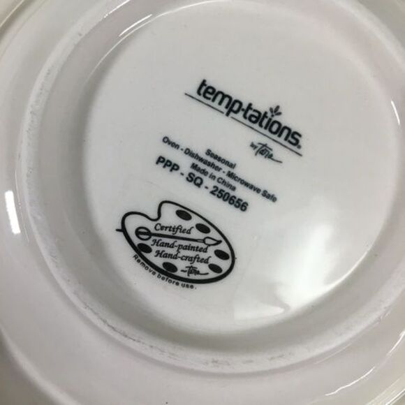 Temp-tations Old World Easter Chip Dip Vegetable Serving Plate Platter Tray Eggs - Picture 5 of 10